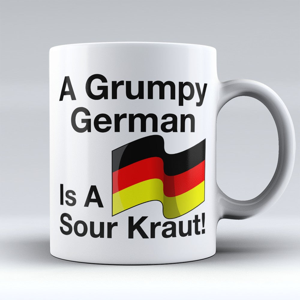 German Mugs | Limited Edition - "A Grumpy German" 11oz Mug