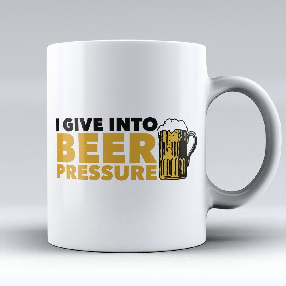 Beer Mugs | Limited Edition - "Beer Pressure" 11oz Mug