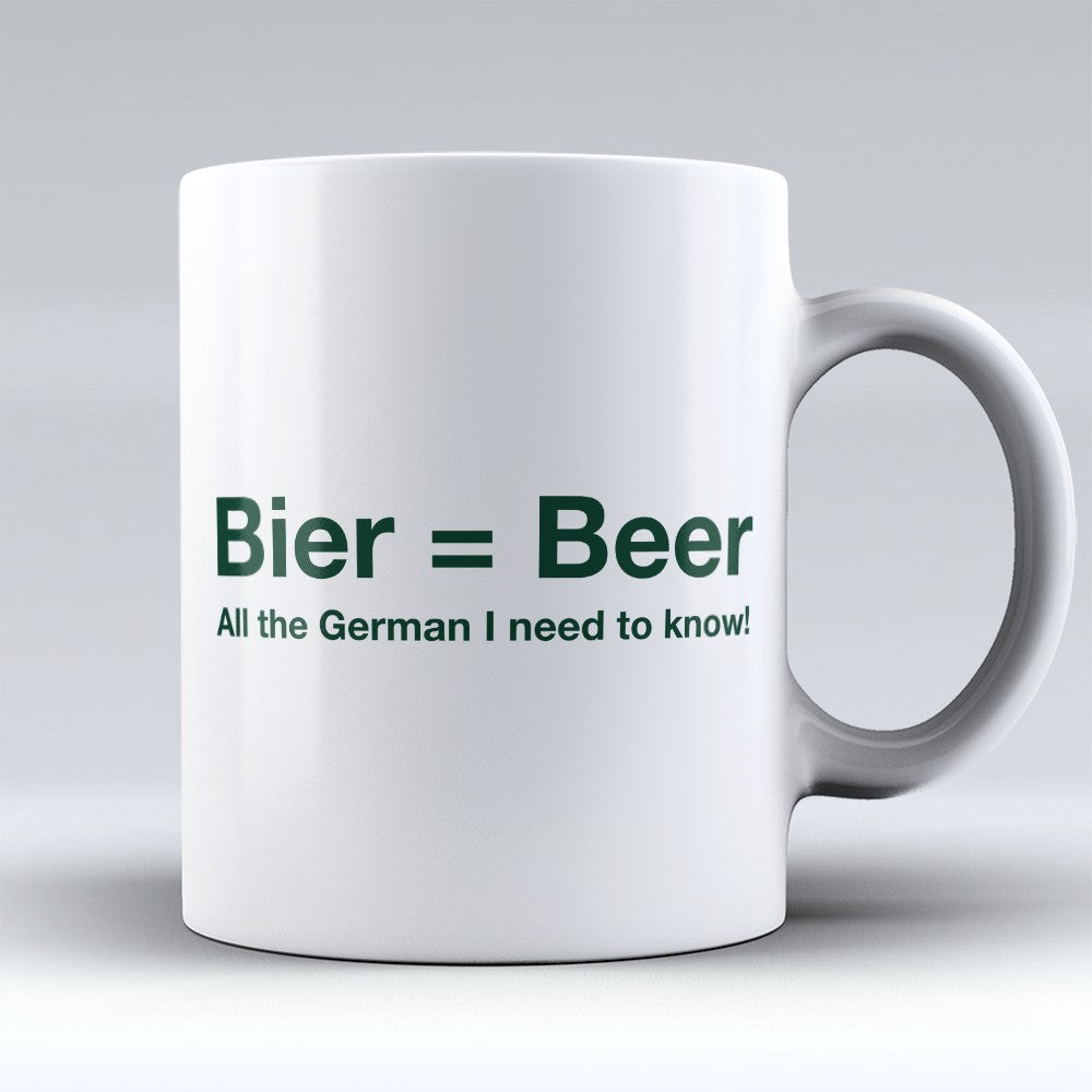 German Mugs | Limited Edition - "Bier Beer" 11oz Mug