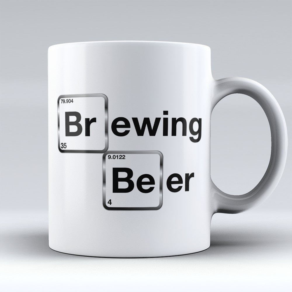 Home Brewing Mugs | Limited Edition - "Brewing Beer" 11oz Mug