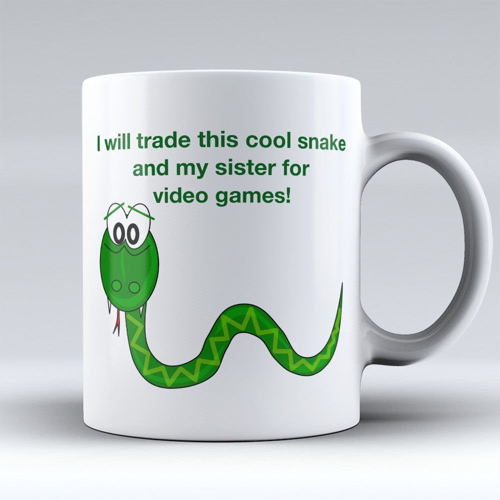 Snake Mugs | Limited Edition - "Cool Snake" 11oz Mug