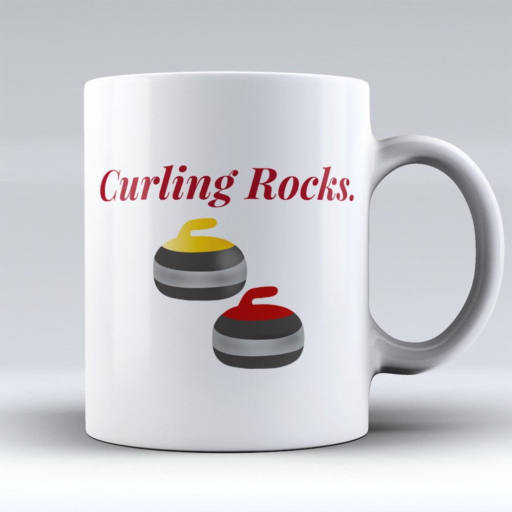 Curling Mugs | Limited Edition - "Curling Rocks" 11oz Mug