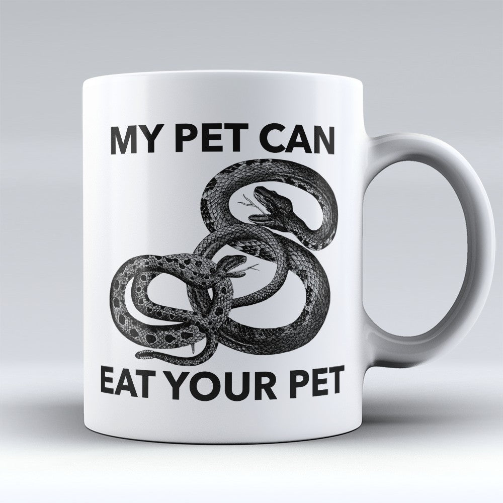 Snake Mugs | Limited Edition - "Eat Your Pet" 11oz Mug