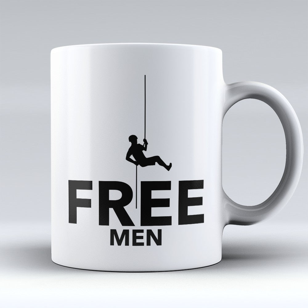 Rappelling Mugs | Limited Edition - "Free Men" 11oz Mug