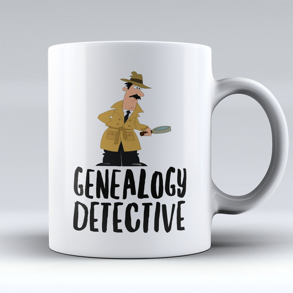 Genealogy Mugs | Limited Edition - "Genealogy Detective" 11oz Mug