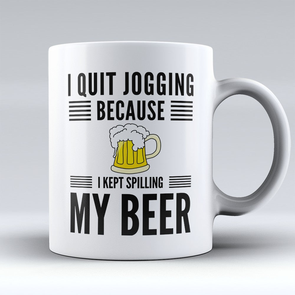 Jogging Mugs | Limited Edition - "I Quit Jogging" 11oz Mug
