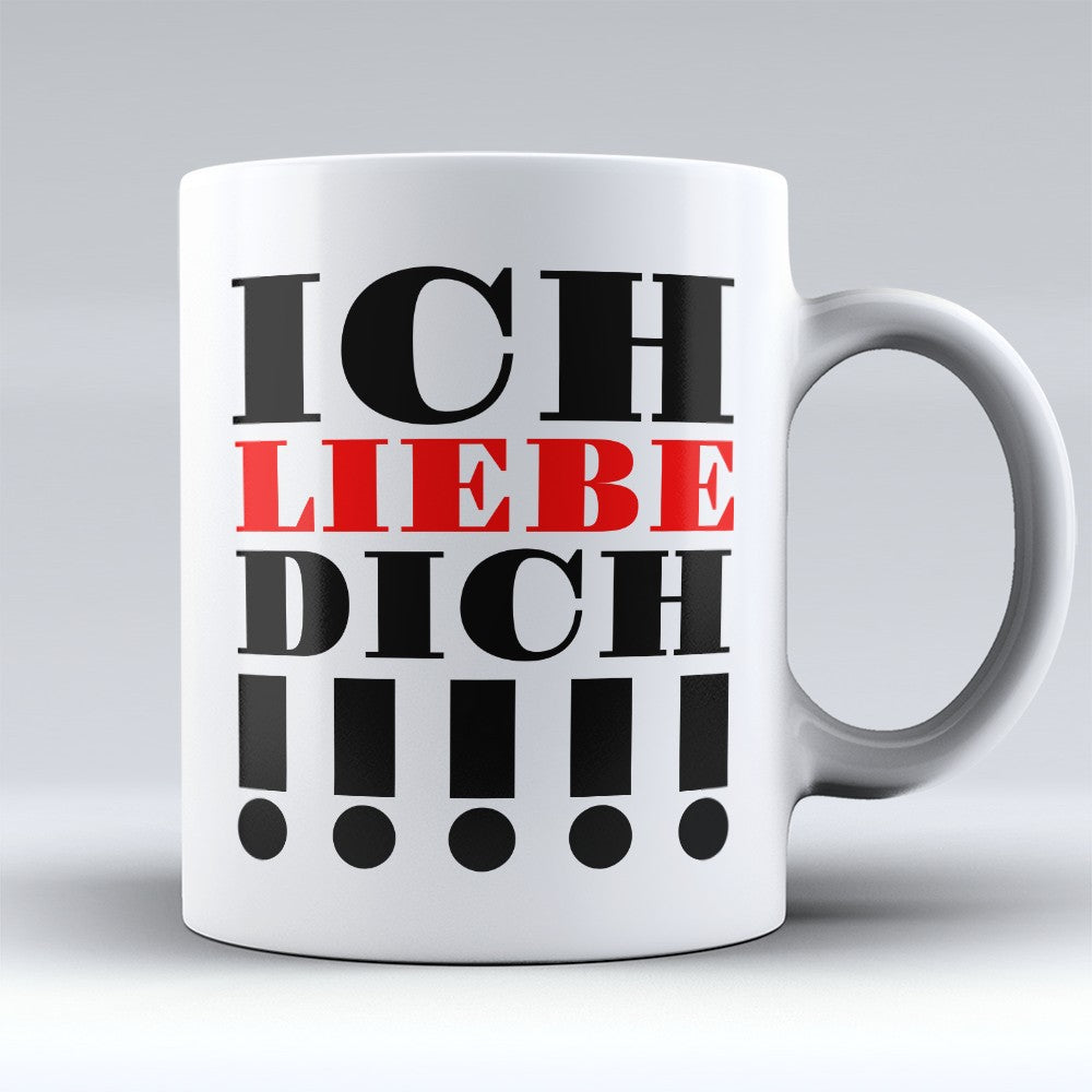 German Mugs | Limited Edition - "Ich Liebe Dich" 11oz Mug