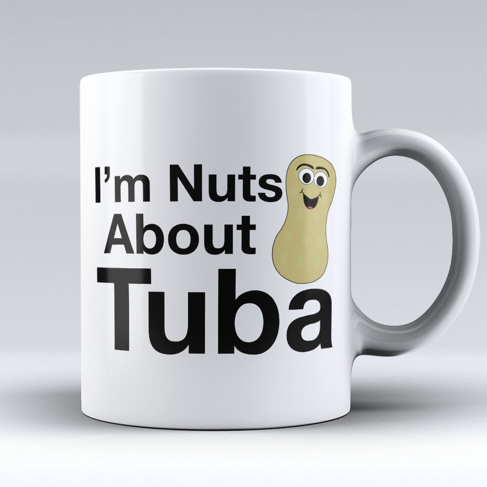 Tuba Mugs | Limited Edition - "Nuts About Tuba" 11oz Mug