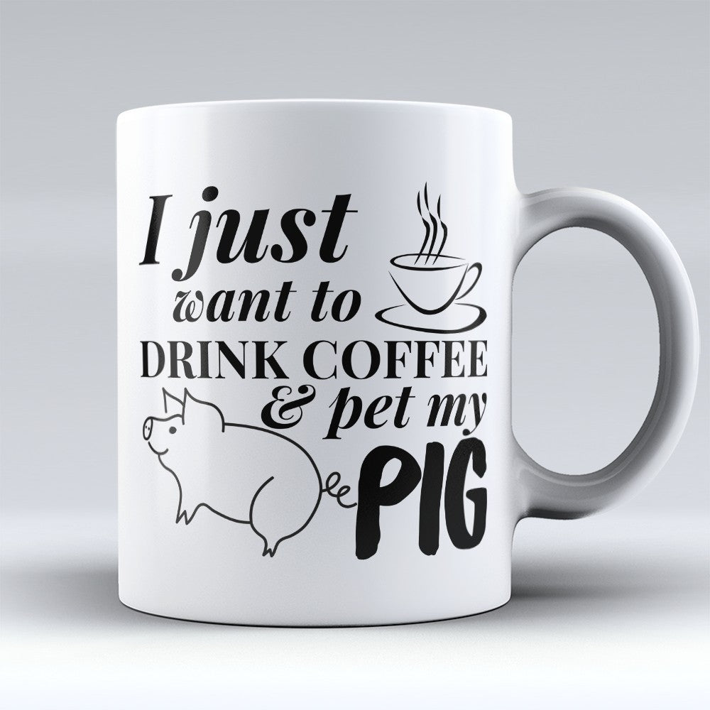 Pig Mugs | Limited Edition - "Pet My Pig" 11oz Mug