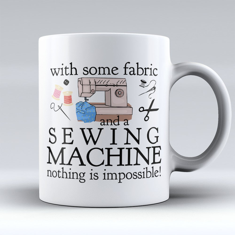 Sewing Mugs | Limited Edition - "Sewing Machine" 11oz Mug