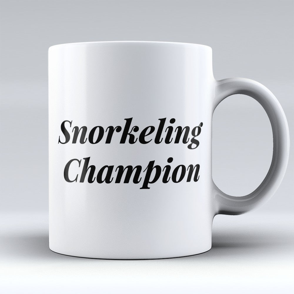 Snorkeling Mugs | Limited Edition - "Snorkeling Champion" 11oz Mug