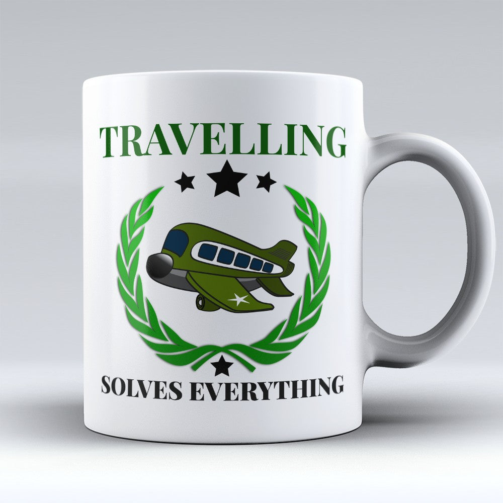 Travel Mugs | Limited Edition - "Solves Everything" 11oz Mug