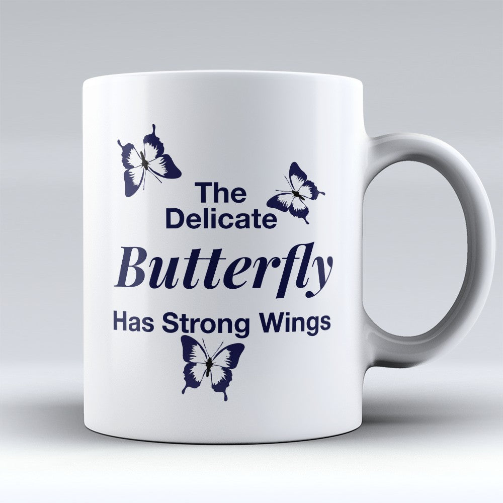 Butterfly Mugs | Limited Edition - "Strong Wings" 11oz Mug