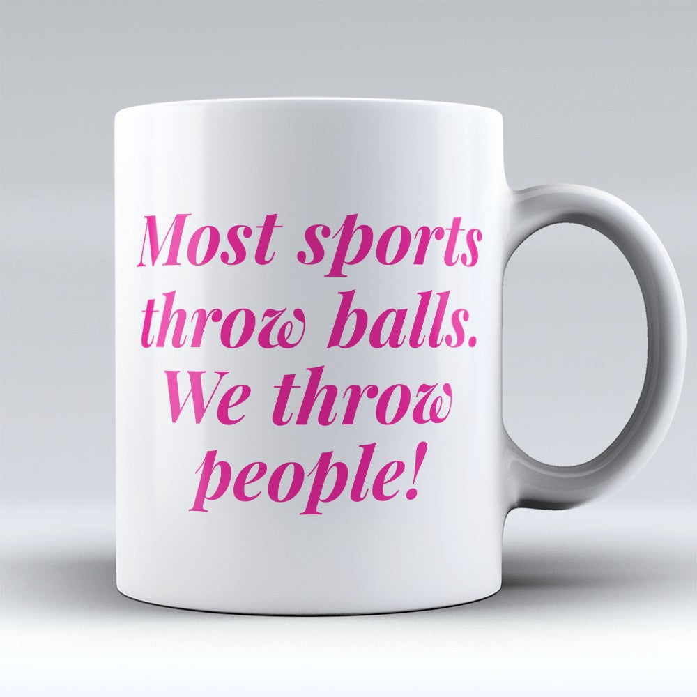 Cheerleading Mugs | Limited Edition - "Throw People" 11oz Mug