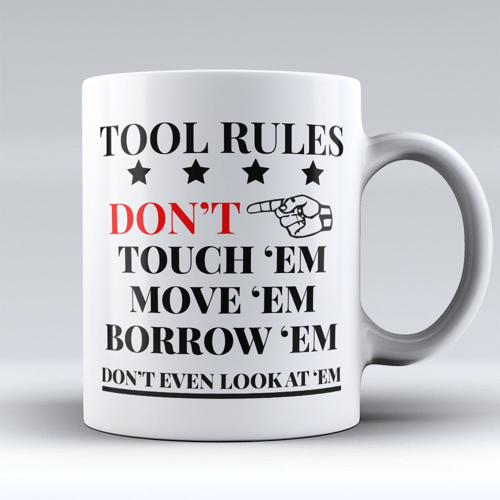 Mechanic Mugs | Limited Edition - "Tool Rules" 11oz Mug