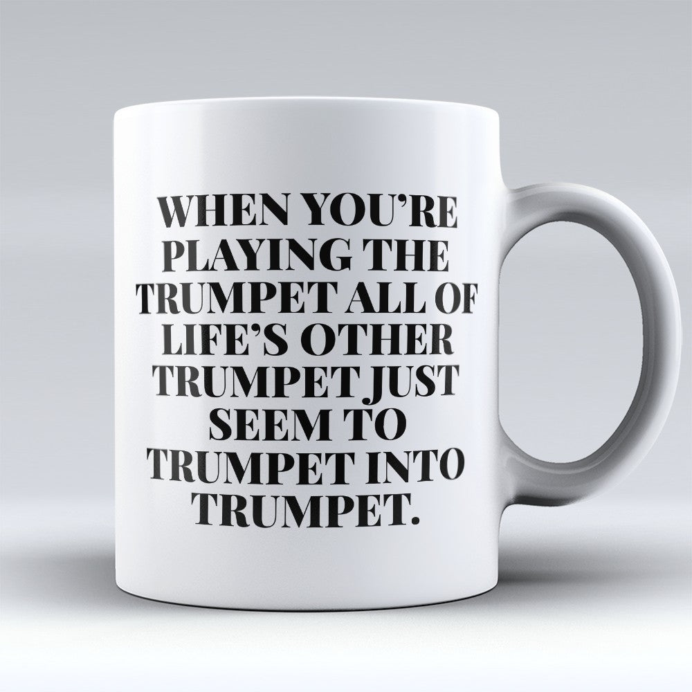Trumpet Mugs | Limited Edition - "Trumpet Into Trumpet" 11oz Mug