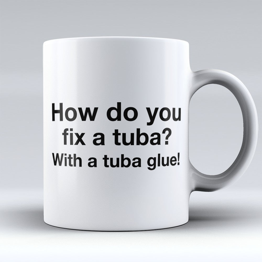 Tuba Mugs | Limited Edition - "Tuba Glue" 11oz Mug