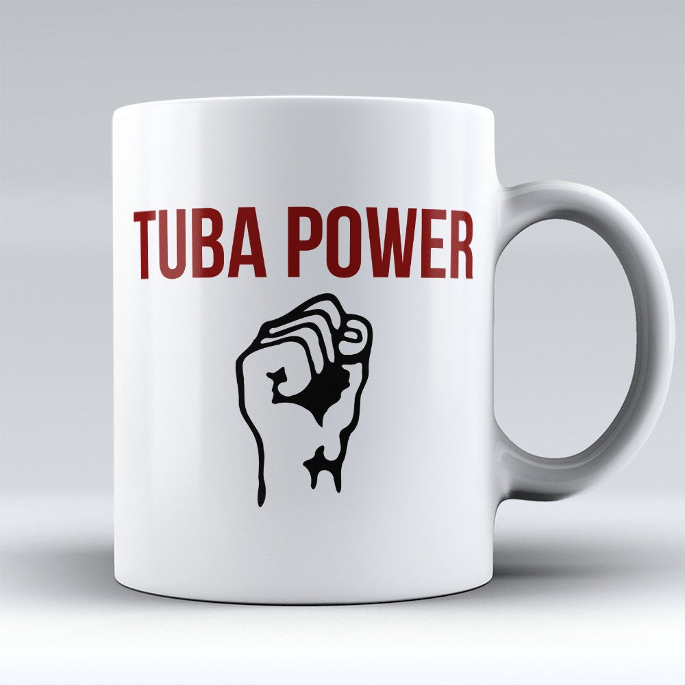 Tuba Mugs | Limited Edition - "Tuba Power" 11oz Mug