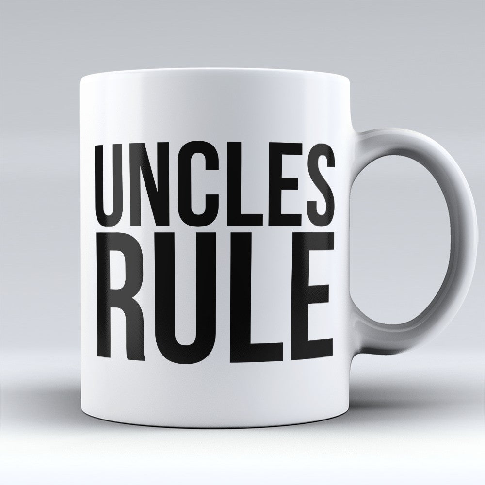 Aunt and Uncle Mugs | Limited Edition - "Uncles Rule" 11oz Mug