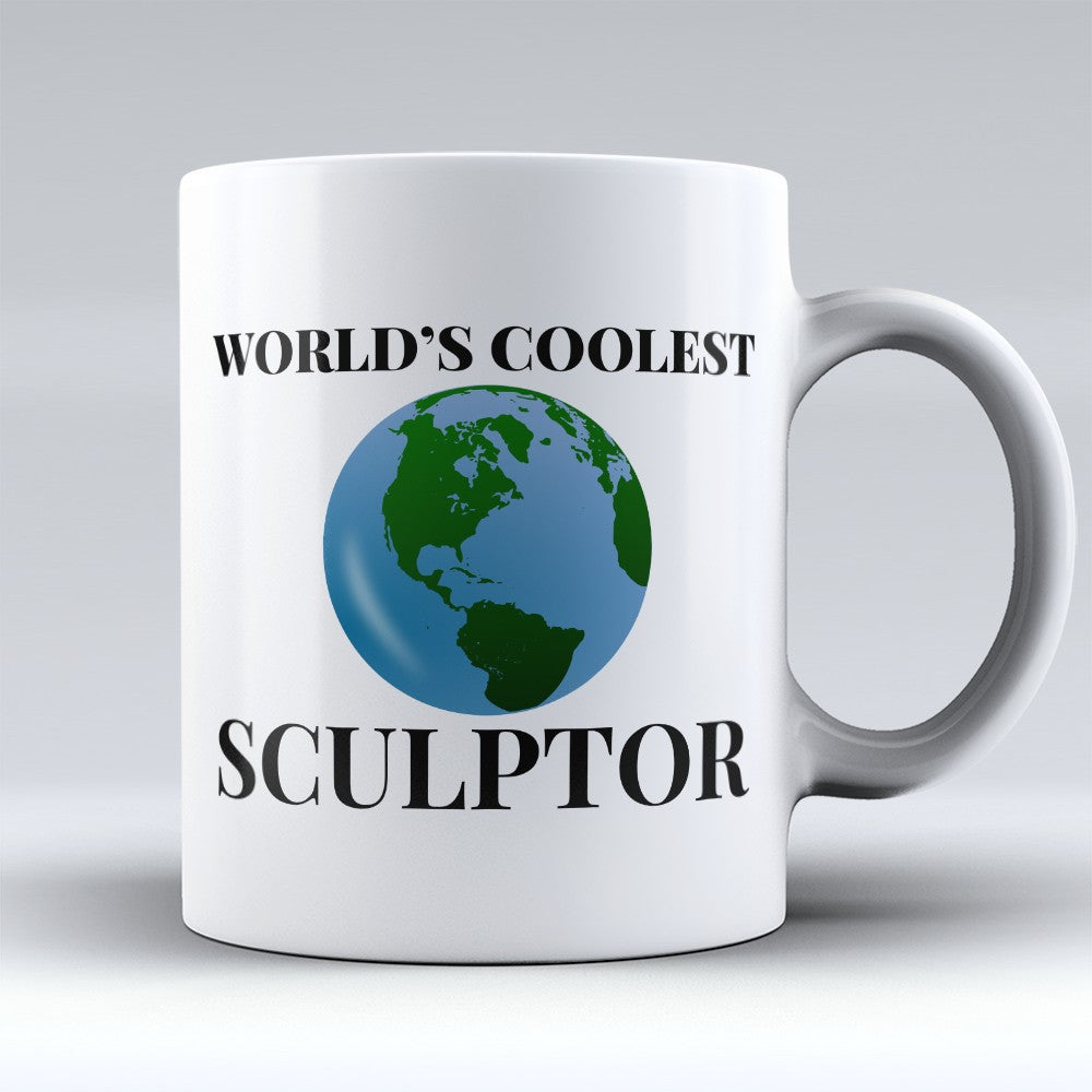 Sculpting Mugs | Limited Edition - "Worlds Coolest" 11oz Mug