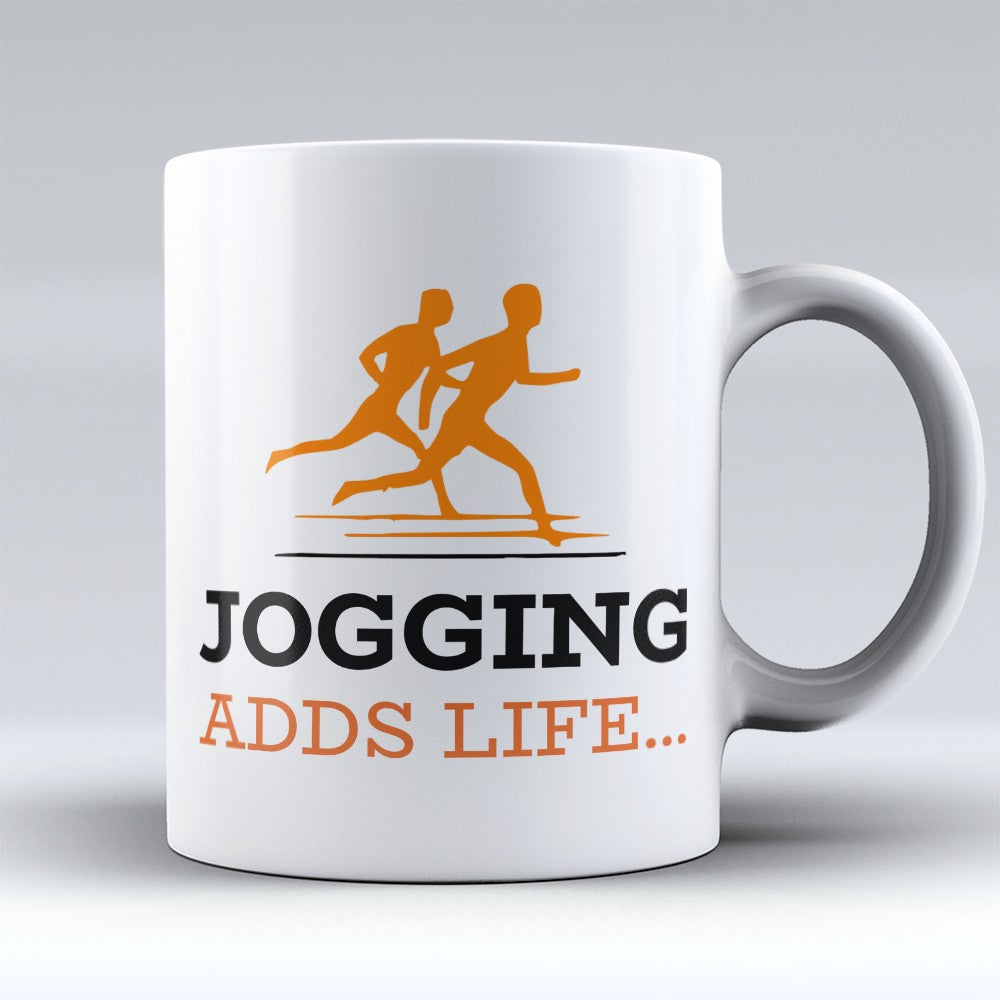 Jogging Mugs | Limited Edition - "Jogging Adds Life" 11oz Mug