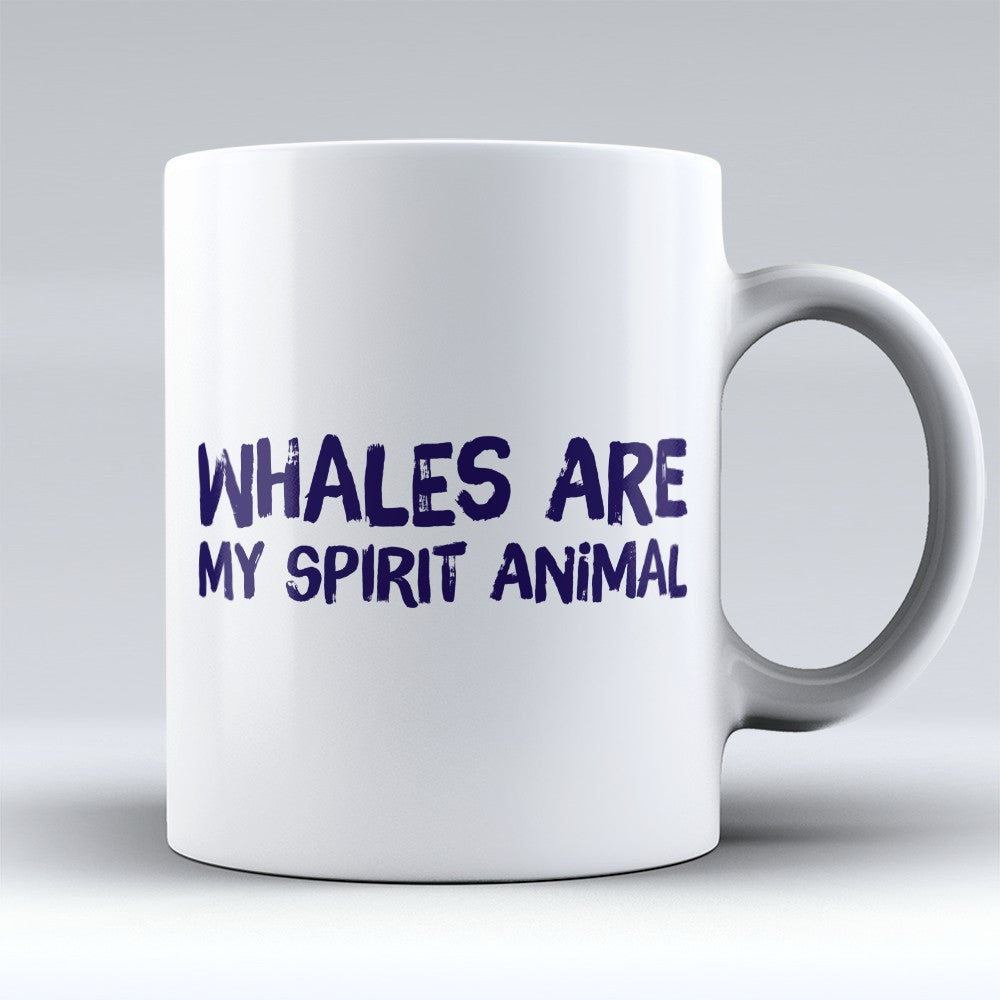 Whale Watching Mugs | Limited Edition - "My Spirit Animal" 11oz Mug