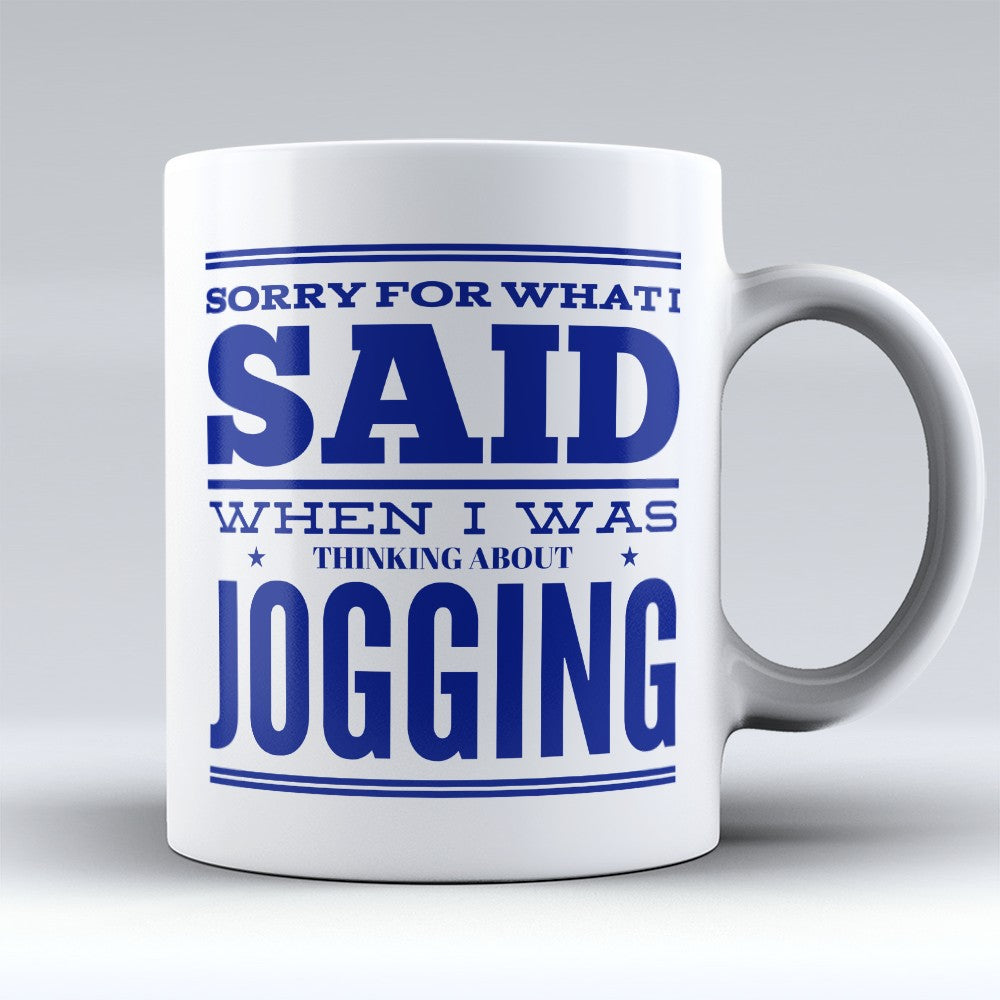 Jogging Mugs | Limited Edition - "Thinking About Jogging" 11oz Mug