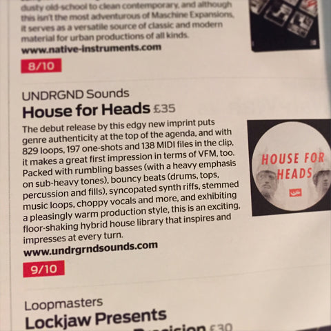 House For Heads UNDRGRND Sounds Sample Pack Review