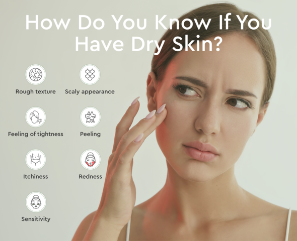 does dry skin cause acne