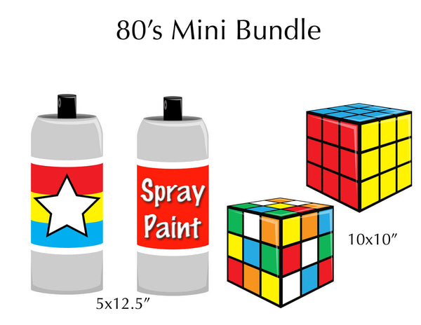 80's Oversized Mini Bundle – POP Studios Props