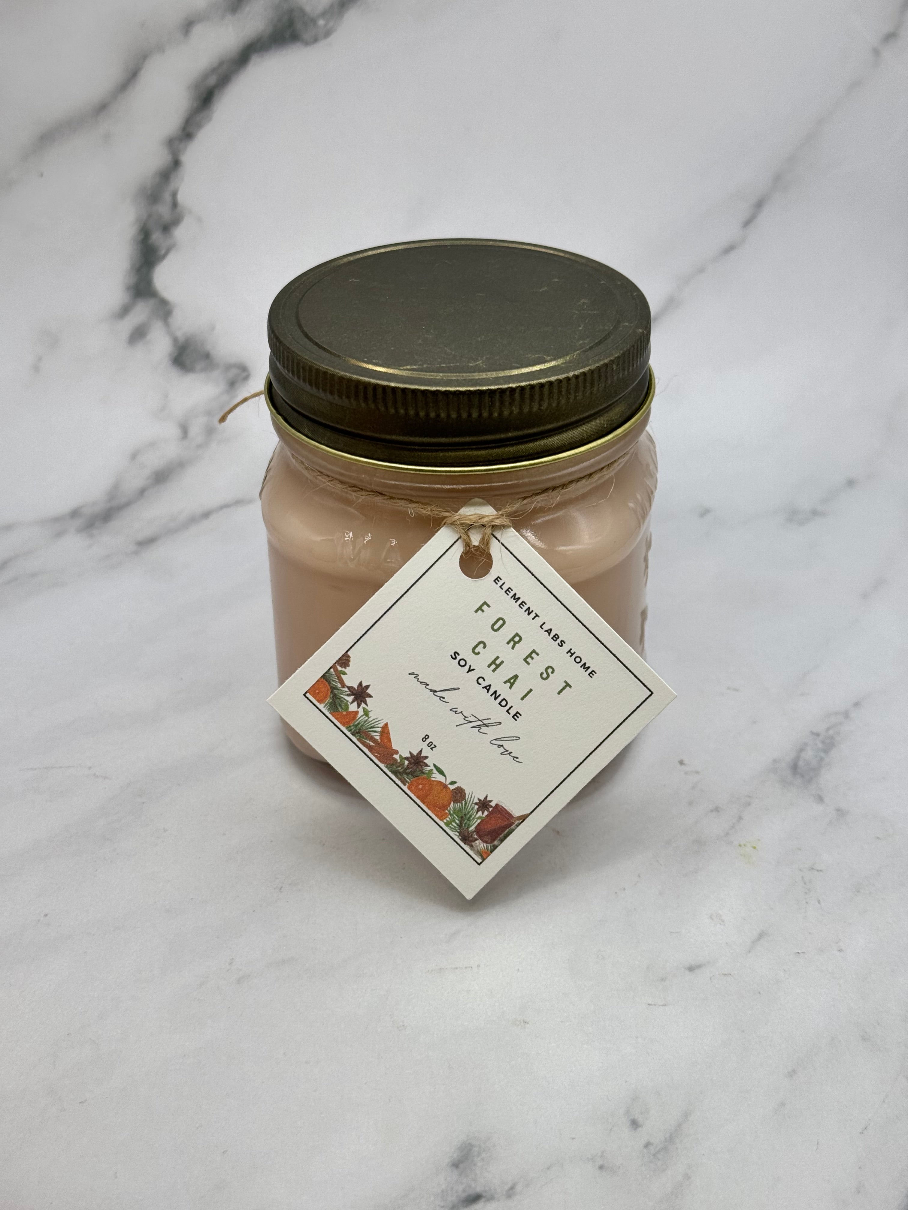 Soy Candle, Forest Chai