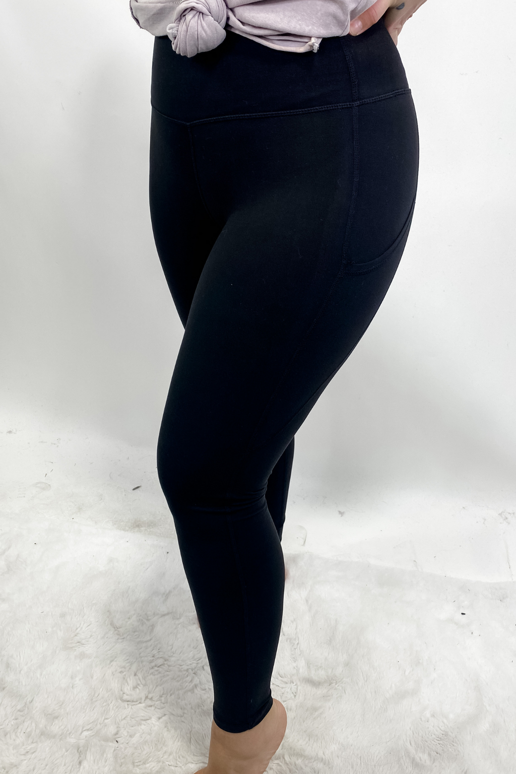 Set The Tone- Black High Waisted Full Length Leggings – Proverbs