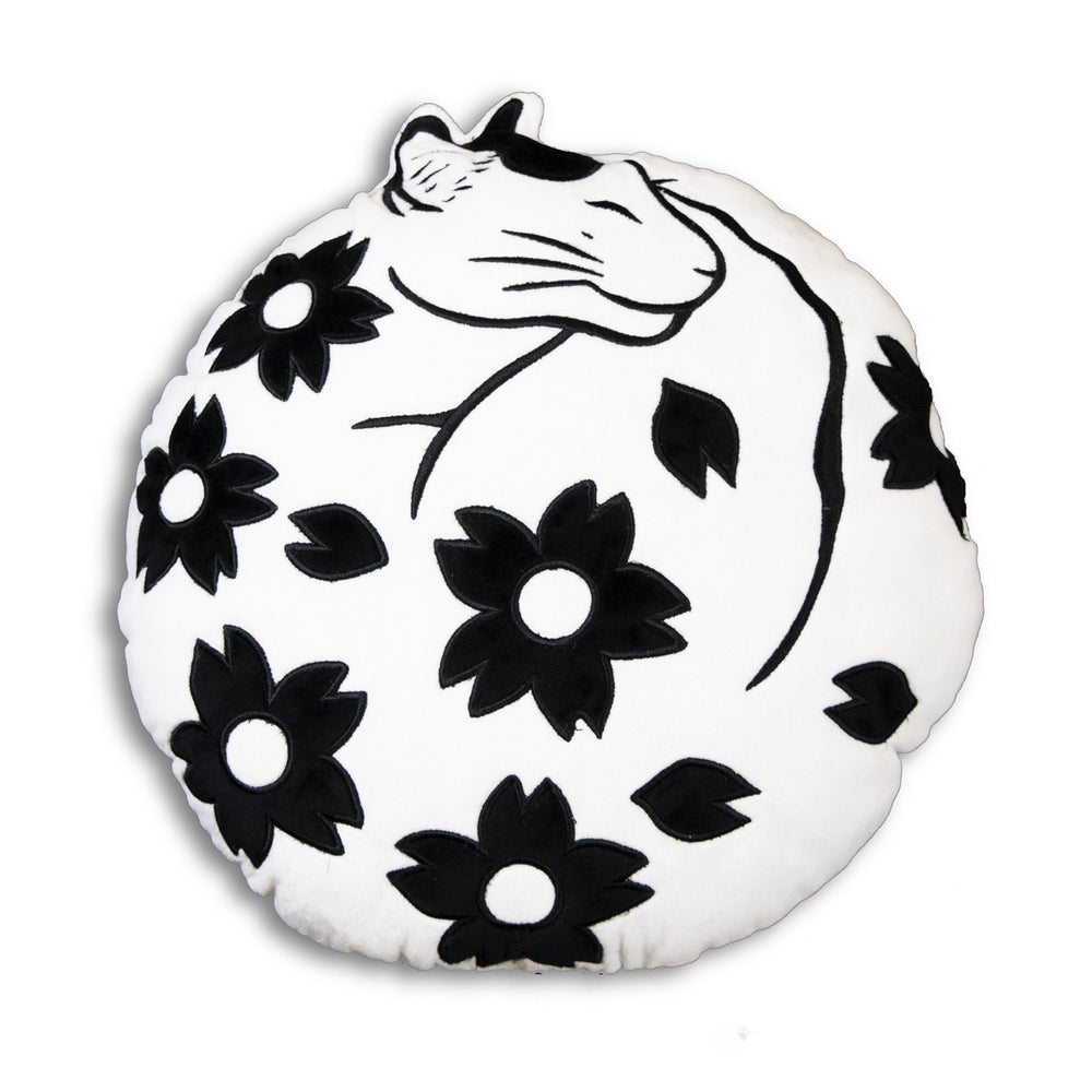 Flower Cat Pillow Monmon Cats