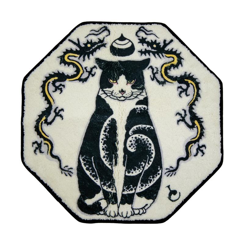 Hōshu Cat Rug Monmon Cats