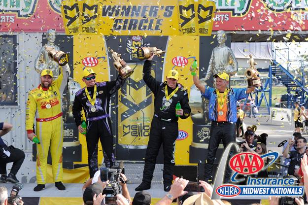 ALLIGATOR FARMER TAKES 2016 NHRA MIDWEST NATIONALS WIN