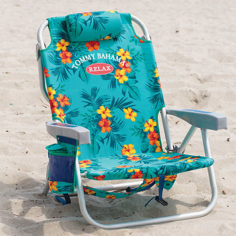 tommy bahama backpack folding beach chair
