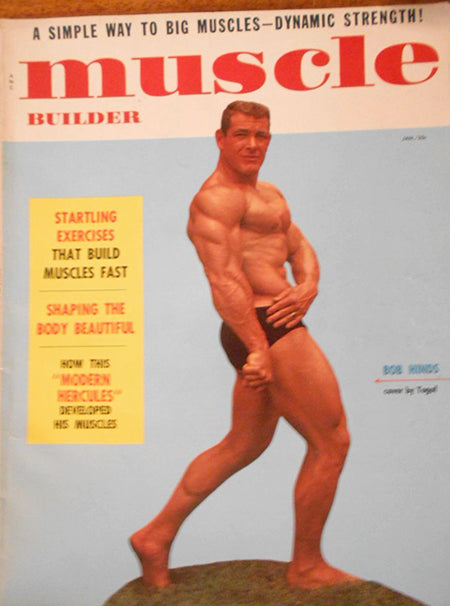 1957 Muscle Builder Magazine - Bob Hinds