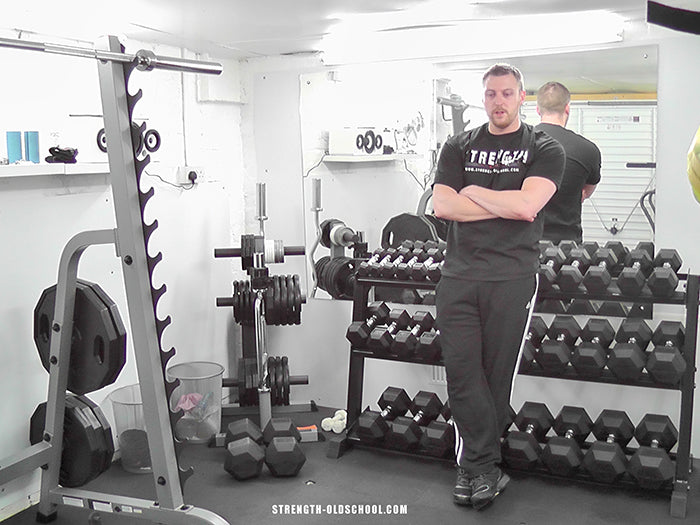 Strength Oldschool - 2014 - Inside Garage Gym Renovation