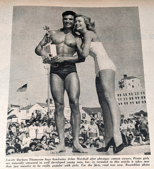 Barbara Ann Thomason - 1954 Miss Muscle Beach Winner - RIP