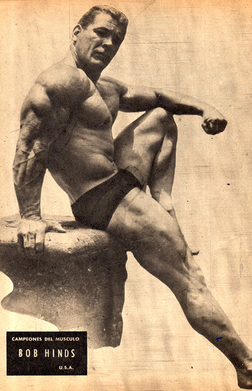 1950s Bodybuilder Bob Hinds