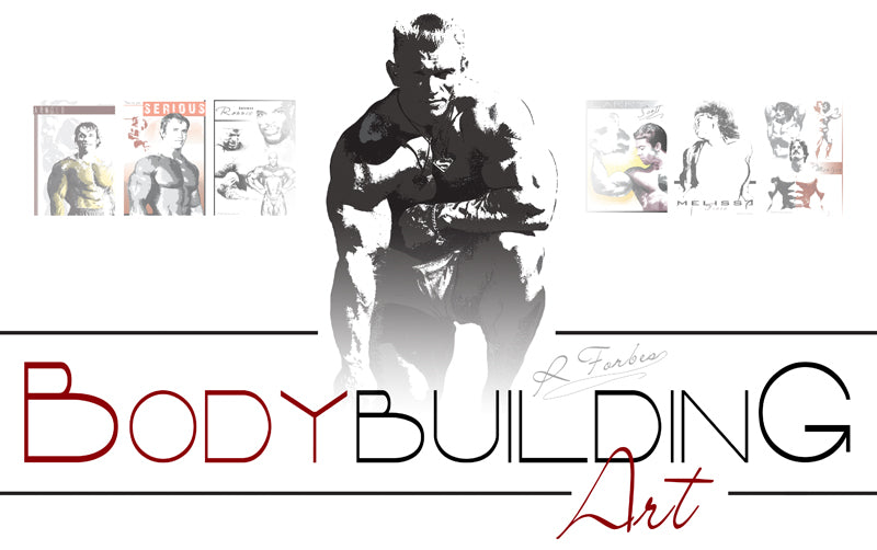 Muscle Art - Muscle Drawings, Illustrations, Paintings and Digital Art by Strength Oldschool