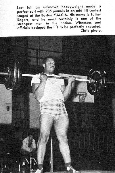 Luther Rogers - 1960 - Strict Barbell Curl - 107 kg - 235 lbs