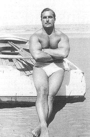 Bodybuilder Maurice Jones - 1945 Photo