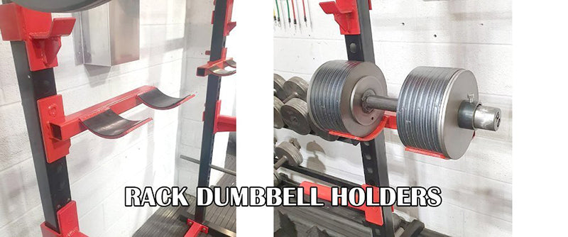 Rebel Strength Power Rack Dumbbell Holder Attachments