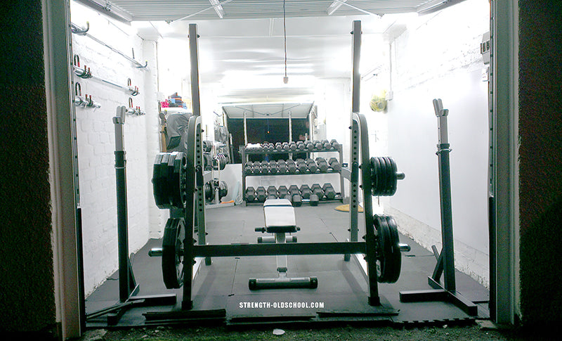 Strength Oldschool Upgraded Garage Gym Renovation