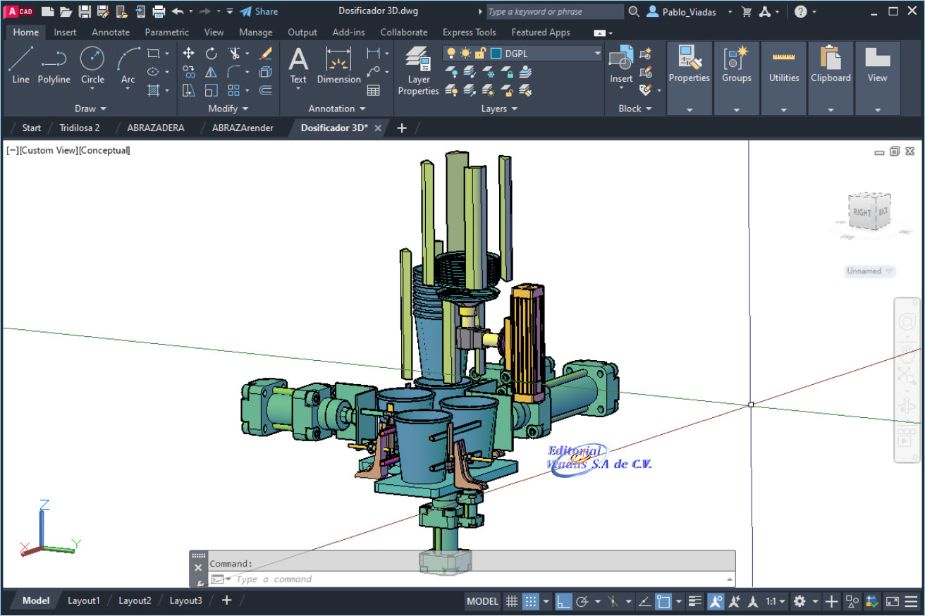 curso de autocad diseño industrial