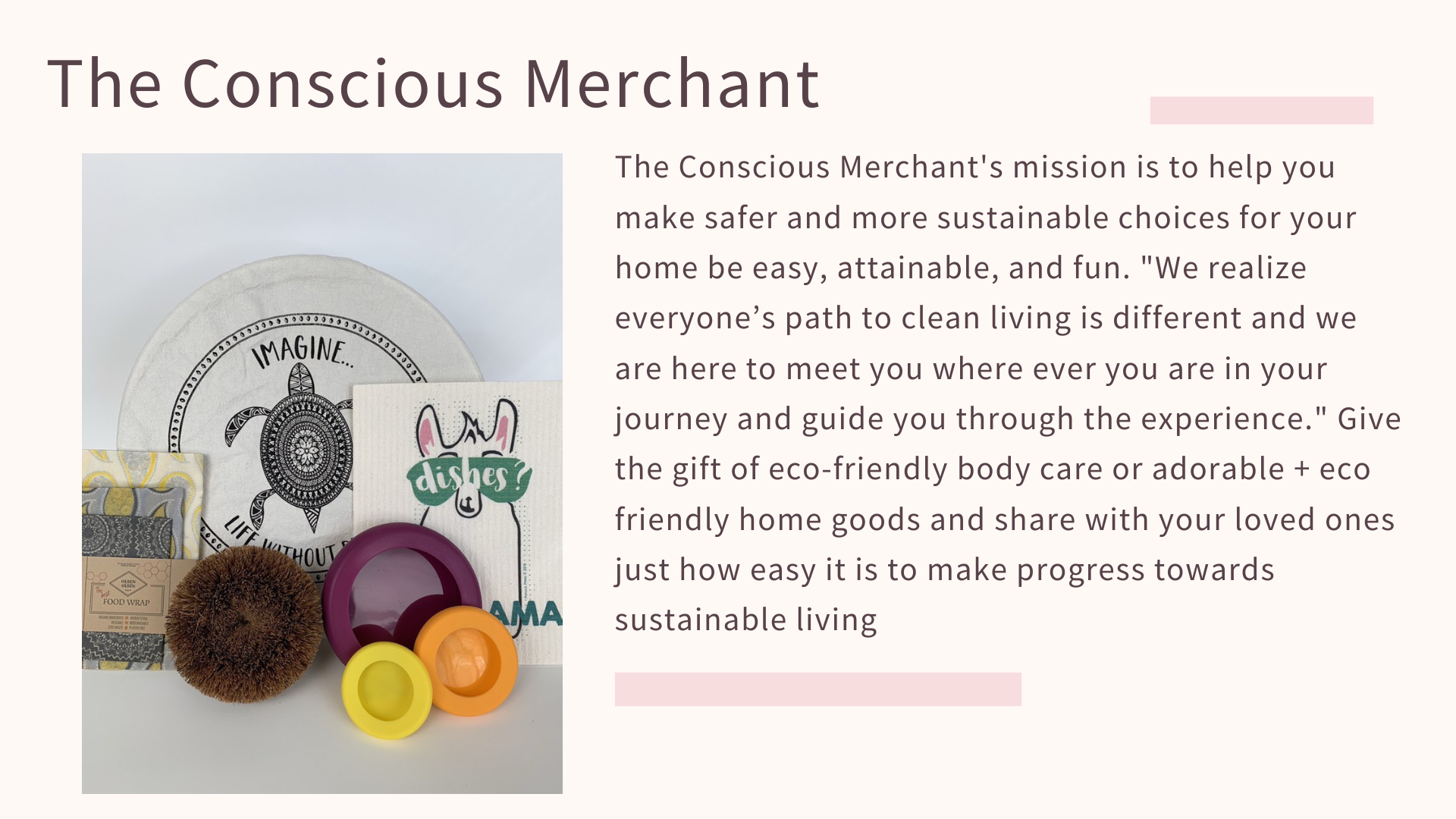 The Conscious Merchant Kitchen Starter Kit