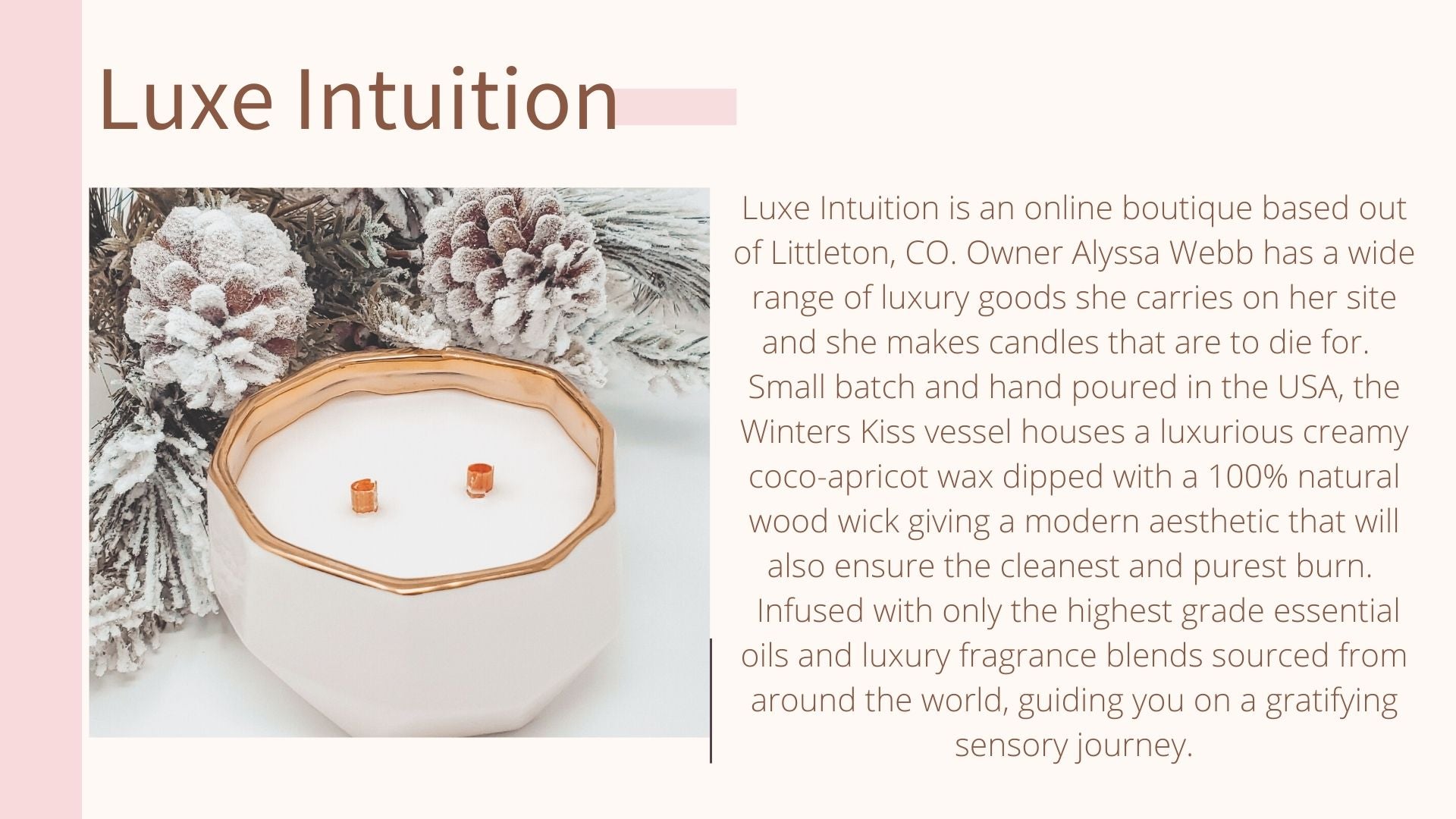 Luxe Intuition 