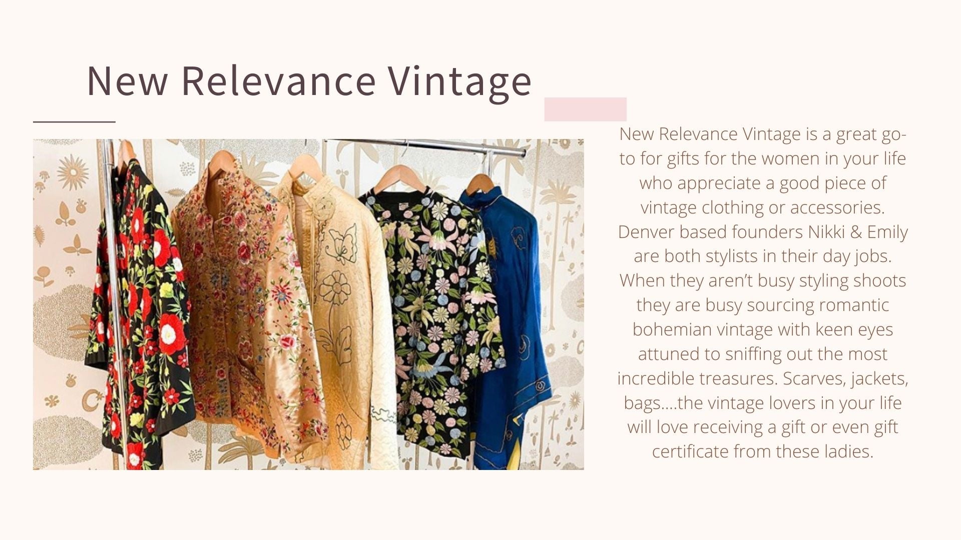 New Relevance Vintage