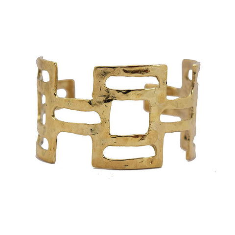 Brass Salus Cuff